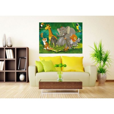 Fotomural JUNGLE ANIMALS 2