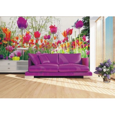 Fotomural TULIPS AND PEONY