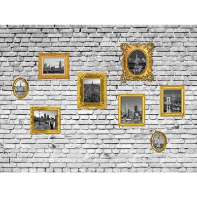 Fotomural PICTURES ON THE WALL Fotomural PICTURES ON THE WALL