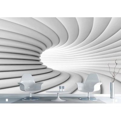 Fotomural CREATIVE WHITE TUNNEL