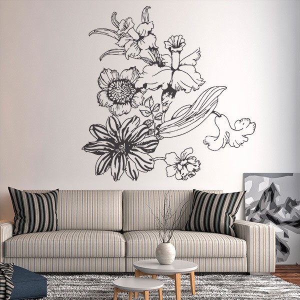 Vinil Decoratiu Floral FL112