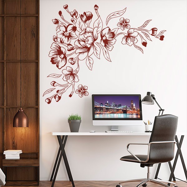 Vinil Decoratiu Floral FL114