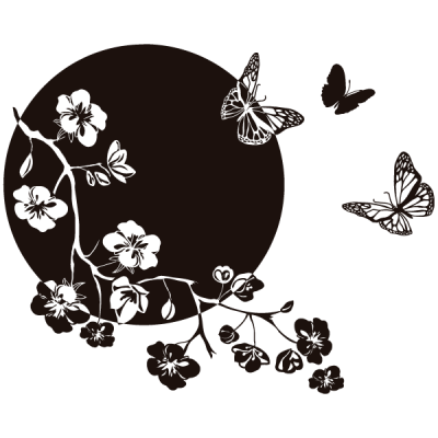 Vinil Decoratiu Floral FL117