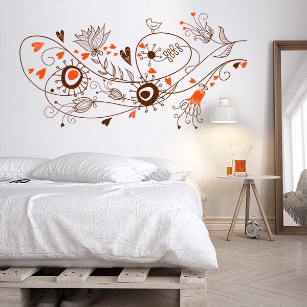 Vinil Decorativo Floral FL208