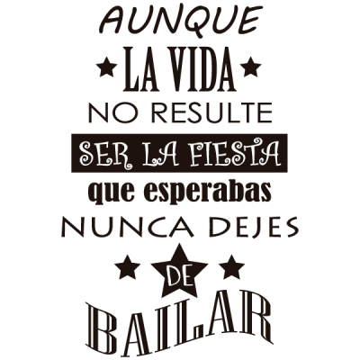 Vinil Decorativo Texto TE035
