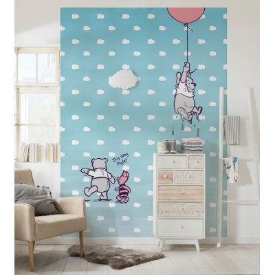 Fotomural Disney WINNIE POOH PIGLET 4-4025