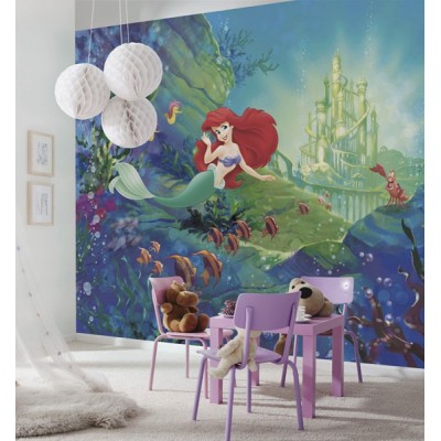 Fotomural Disney ARIEL'S CASTLE 8-4021 Fotomural Disney ARIEL'S CASTLE 8-4021
