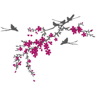 Vinil Decorativo Floral...