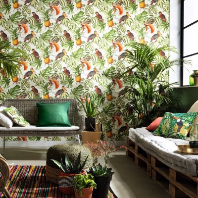 Papel pintado TROPICAL 6302-07 2