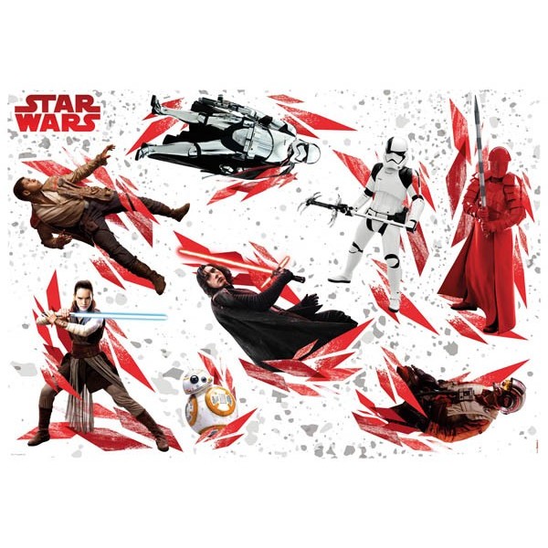 STICKER STAR WARS THE LAST JEDI 14727H