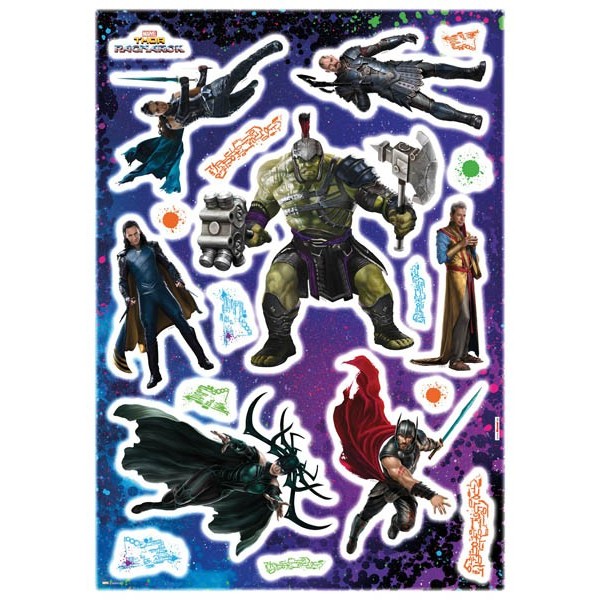 STICKER AVENGERS THOR 3 14053H