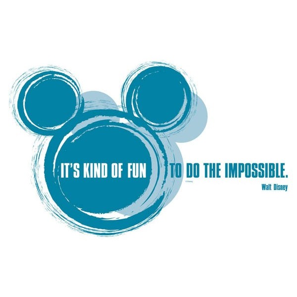 STICKER DISNEY IT'S KIND OF FUN 14012H