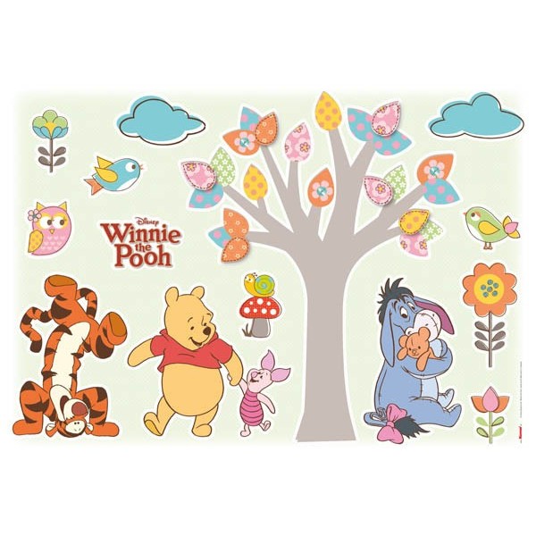 STICKER WINNIE POOH NATURE LOVERS 14014H