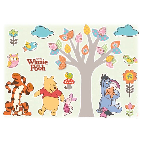 STICKER WINNIE POOH NATURE LOVERS 14014H