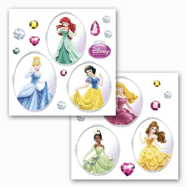 STICKER DISNEY PRINCESS 16402