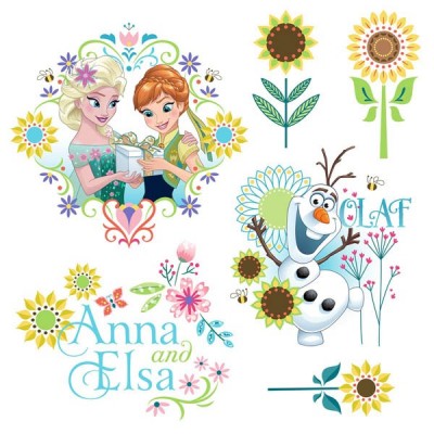 STICKER FROZEN FLOWER 16407 2