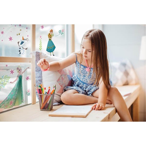 STICKER FROZEN FLOWER 16407