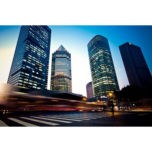 Fotomural Shanghai Centro FCI002,...
