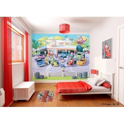 Fotomural Infantil ROARY THE RACING CAR Fotomural Infantil ROARY THE RACING CAR