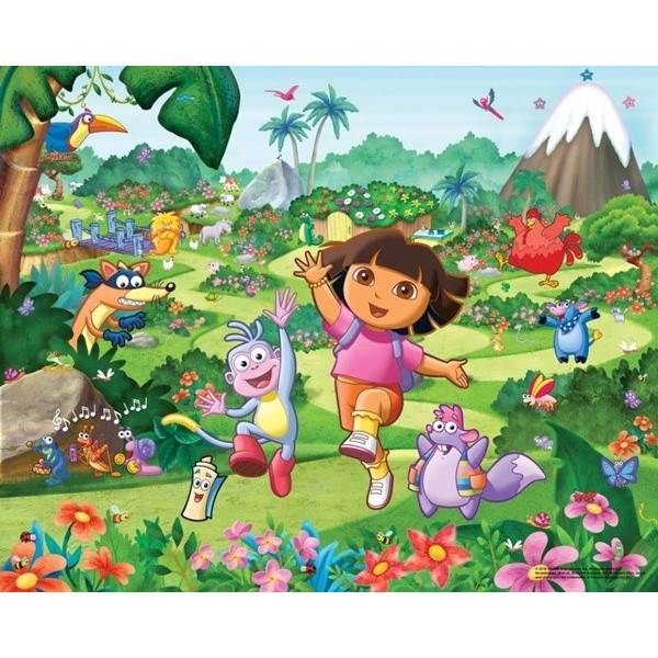 Fotomural Infantil DORA THE EXPLORER