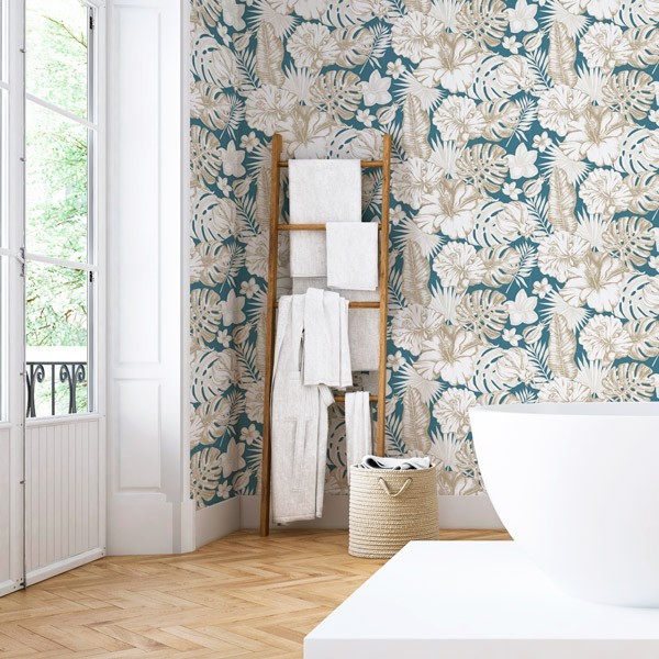 Paper pintat FULLES TROPICALS 017 Paper pintat FULLES TROPICALS 017