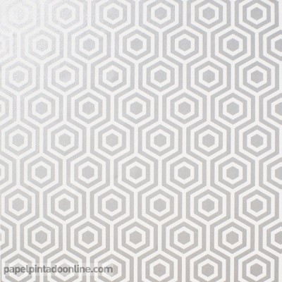 Papel de parede HEXÁGONOS 946 Papel de parede HEXÁGONOS 946