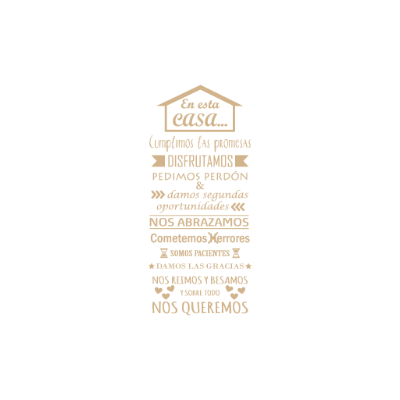 Vinilo Decorativo Texto...