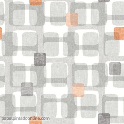 Papel de parede RETRO HOUSE 902307 Papel de parede RETRO HOUSE 902307