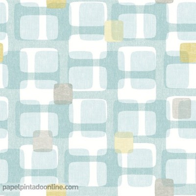 Papel de parede RETRO HOUSE 902308 Papel de parede RETRO HOUSE 902308