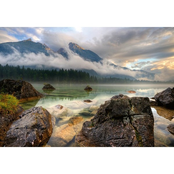 Fotomural MOUNTAIN LAKE