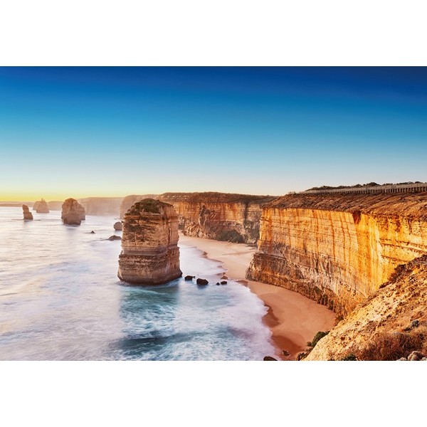 Fotomural CLIFF AT SUNSET IN AUSTRALIA