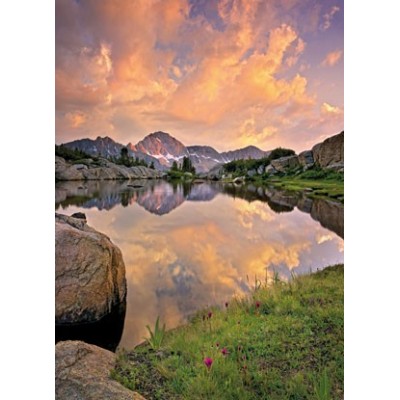 fotomural ALPENGLÜHEN