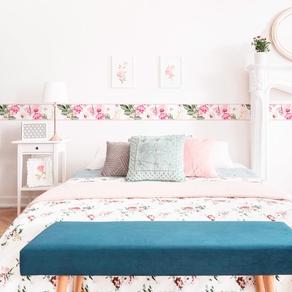 Cenefa Floral BBC206