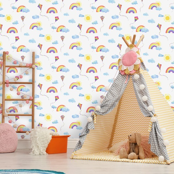 Papel de parede OVER THE RAINBOW 91020 Papel de parede OVER THE RAINBOW 91020