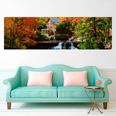 Fotomural Panorâmico Moinho Babcock OP-10019 2