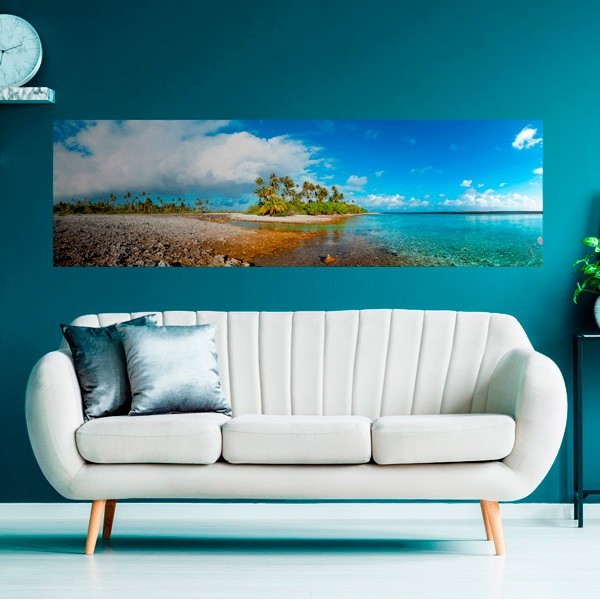 Fotomural Panoràmic illa tropical 0P-10016 Fotomural Panoràmic illa tropical 0P-10016