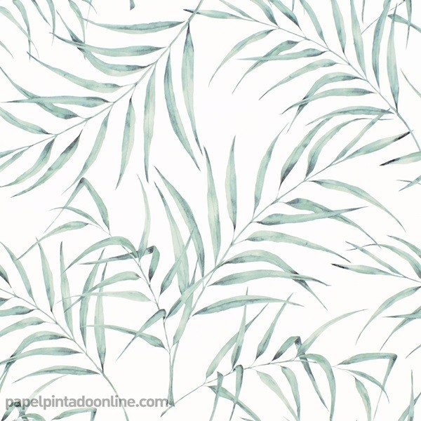 Papel de parede FOLHAS TROPICAIS 083