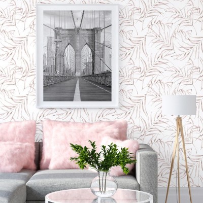 Papel de parede FOLHAS TROPICAIS 084 2