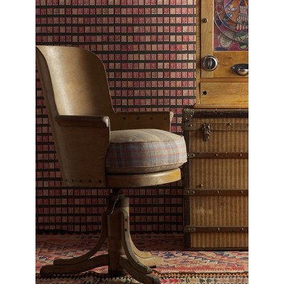 Papel pintado NAVIGATOR PENNY POST RED