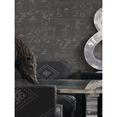 Papel pintado NAVIGATOR PYTHAGORAS CHARCOAL 2