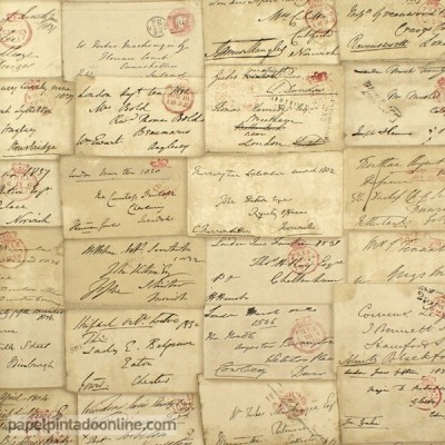 Papel pintado NAVIGATOR LOVER LETTER PARCHMENT