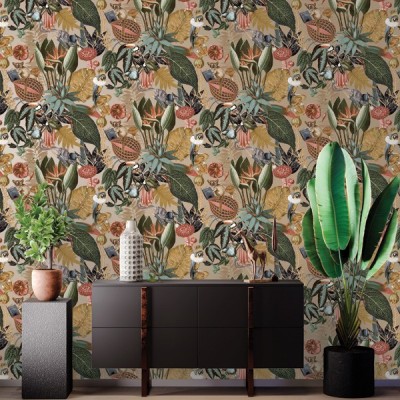Paper pintat TROPICAL ANIMALS EXÒTICS