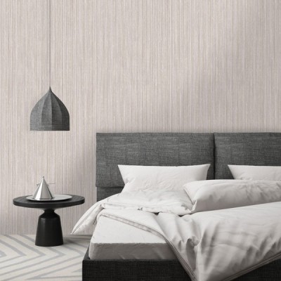 Papel pintado TEXTURA LÍNEAS LAVANDA Y PLATEADO BAKAU 65712