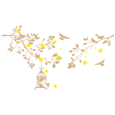 Vinilo Decorativo Floral...