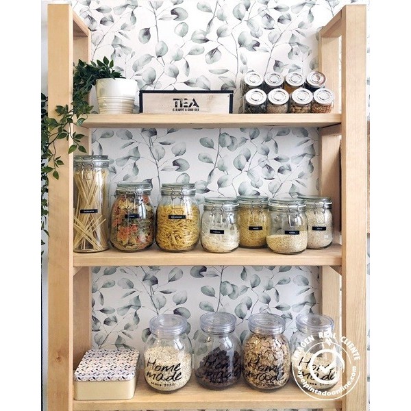 Paper pintat FULLES VERD AQUAREL·LA 078