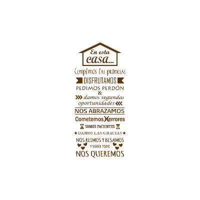 Vinilo Decorativo Texto...