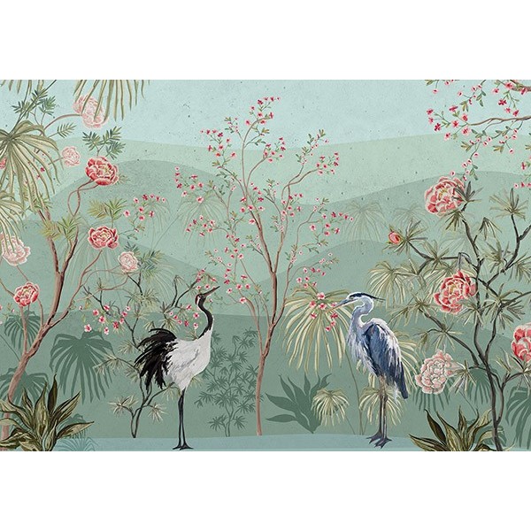 Mural Essentials Oriental Blooming 752-005