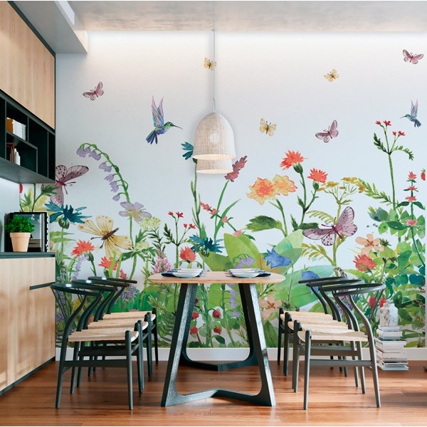 Mural Botanico Blossom ANIM006 Mural Botanico Blossom ANIM006