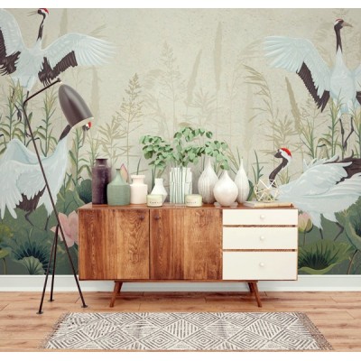 Mural Grullas ANIM002 2