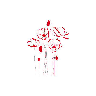 Vinilo Decorativo Floral...